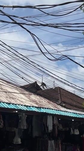 Morning street life documented across Ubud District, Indonesia
