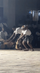 Traditional dancing and playful activities observed in Maiduguri