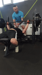 Gym workout session documented in Ternopil, Ukraine