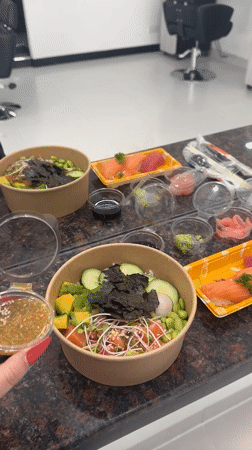 Poke bowls and salon selfies on a Phnom Penh morning