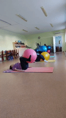 Early morning fitness and family moments captured in Chaikovsky