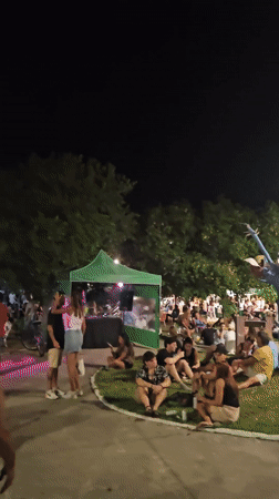 Night market draws crowds in Armação dos Búzios
