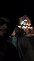Two men document late night walk through Hrodna streets