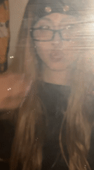 Person takes mirror selfie in Milan