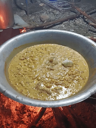 Traditional cooking documented in Indonesian villages