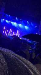 Rainy evening concert in Biržai, cello and keys on stage