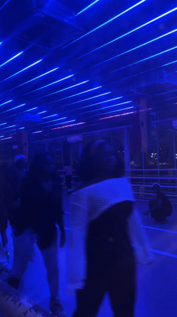 Evening social gathering with dancing and entertainment in Accra