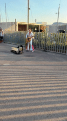 Barcelona street life: skateboarding, busking, harbor strolls captured