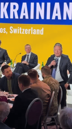 Ukrainian Breakfast event draws officials to Davos panel discussions