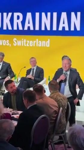 Ukrainian Breakfast event draws officials to Davos panel discussions