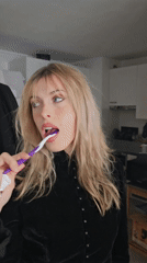 Bathroom selfies and tooth-brushing captured in Pantin apartment