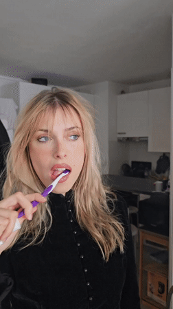 Bathroom selfies and tooth-brushing captured in Pantin apartment