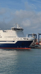 Trasmed ferries documented at Valencia port during routine operations