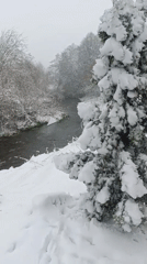 Heavy snowfall blankets Motyakovo, Russia in late April