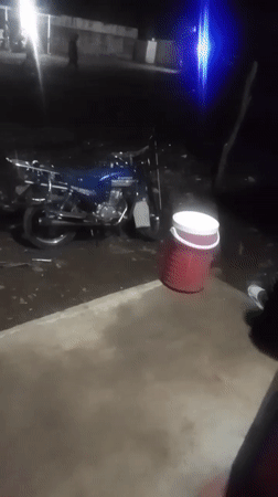 Nighttime motorcycle activity recorded in Athiru Gaiti ward