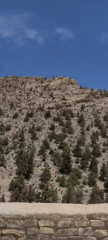 Mountain landscape documented in Ziarat, Pakistan