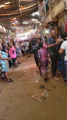 Busy market activity recorded in Onitsha, Nigeria