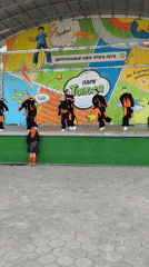 Summer festival performances at Park Topolya, Orenburg