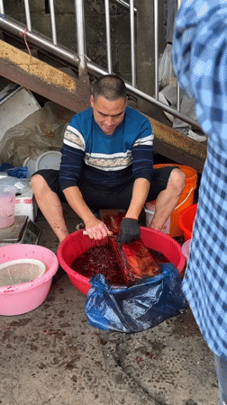 Morning market bustles with vendors, families in Jiangjin