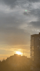 Golden hour over Perm's skyline, multiple angles