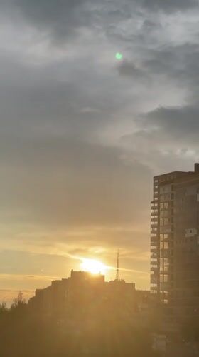 Golden hour over Perm's skyline, multiple angles
