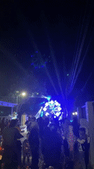 Street party lights up Jatirejo with dancing and a big sound system