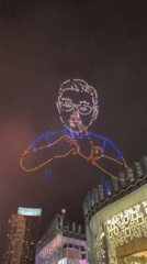 SKYEDGE drone light show lights up Bangkok's ICONSIAM waterfront