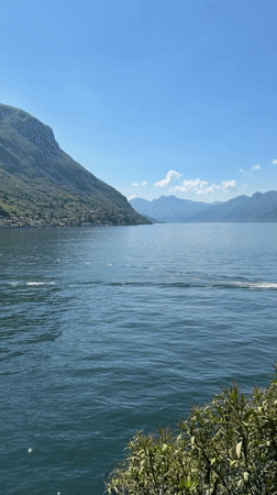 Tourists capture scenic Lake Como views in Varenna