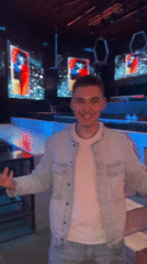 Nightclub scene captured by witnesses in Plovdiv, Bulgaria