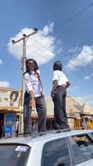 Nigerian students celebrate graduation with signature shirts, dancing