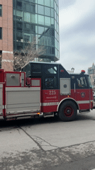 Fire crew responds to vehicle incident on Montreal street