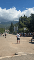 Morning observations document daily life across Budva, Montenegro