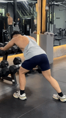 Late night gym session captured in Mengwi, Indonesia