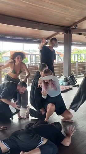 Dance workshop session held in Mengwi, Indonesia