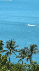 Jet skis cruise ocean waters off Ko Samui coastline