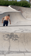 Morning skate session at a Barcelona concrete park