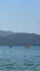 Busy morning on the water in Fethiye, Turkey
