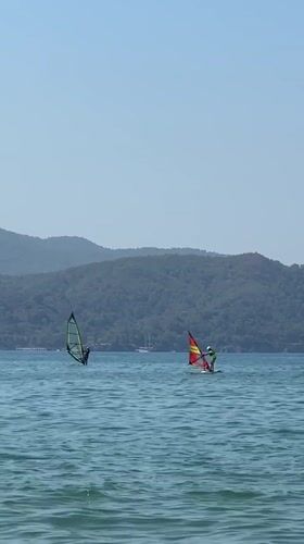 Busy morning on the water in Fethiye, Turkey