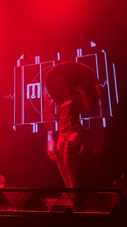 Live DJ set and stage performance at MU:IN Bali nightclub