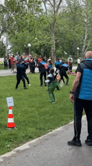 Morning outdoor activities draw crowds to Ruse park
