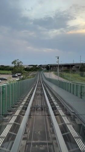 Riding Pisa's elevated automated transit line