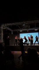 Live stage show at Saracen Sands, Isola delle Femmine