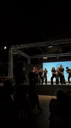 Live stage show at Saracen Sands, Isola delle Femmine