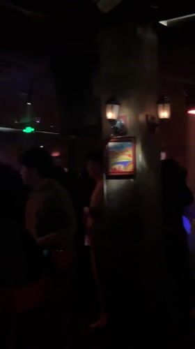 Afternoon crowd gathers at Liangjiang nightclub, April 11