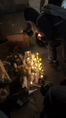 Memorial vigil and demonstration held in New York City