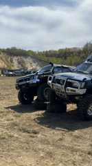 Vehicle gathering observed in Chigiri, Russia