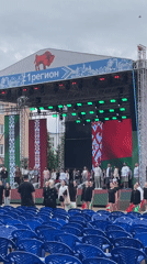 Brest marks Belarus Independence Day with a public stage celebration