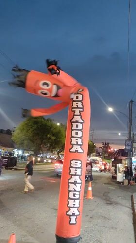 Small political demonstration held in Tacna, Peru ahead of April 12 vote
