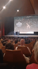 Cannes Film Festival presentation held in Nice theater