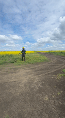 Rural workers and visitor captured in agricultural areas